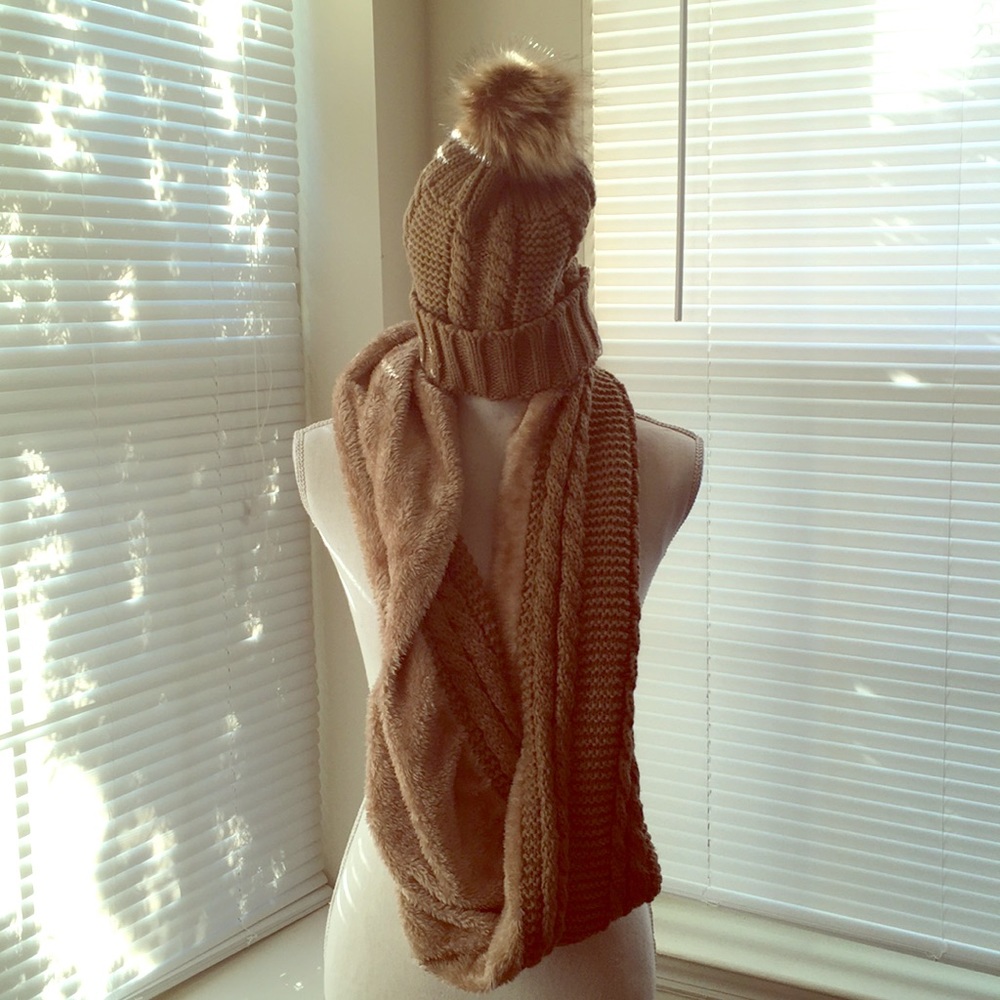 Cozy hat and scarf set!